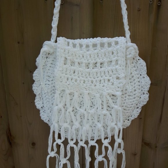 Wedding Bag, Crochet Wedding Purse , Evening Bag by Claudia's Crochet Creations - Picture 11 of 13